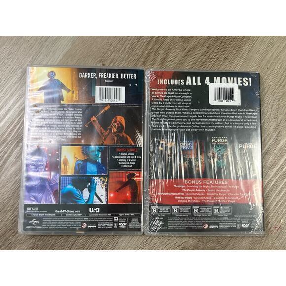 The Purge: Season One & 4-Movie Collection DVD‎ Horror Thriller Set DVD DVDs - Picture 8 of 10
